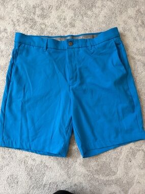 Original Penguin Electric Blue Flat Front Shorts
